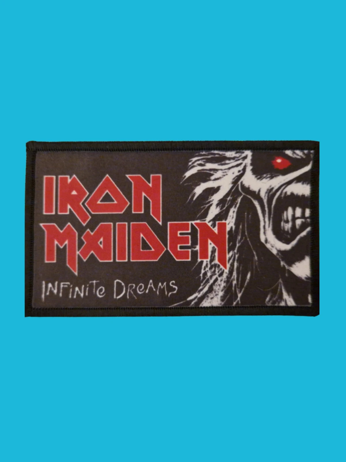 Patch Iron Maiden - Infinite Dreams - Imprimé - Rectangle de 6 x 10 centimètres
